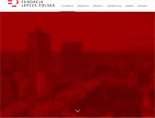 Tablet Screenshot of lepszapolska.org